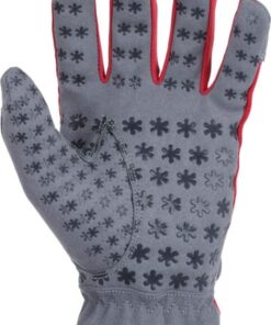 Guantes microfibra/Spandex, rojo-gris, talla M, Protect Gardening de Kramp