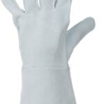 Guantes de trabajo de cuero gris talla 10/XL Protect by Kramp