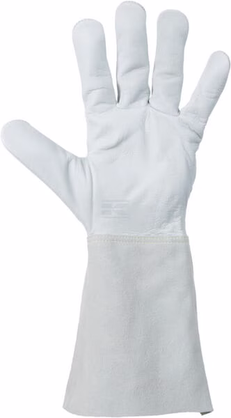 Guantes de trabajo de cuero gris talla 10/XL Protect by Kramp 4 Guantes de trabajo de cuero gris tamaño 11/2XL Protect by Kramp