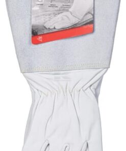 Guantes cuero sintético/Spandex, rojo-negro talla talla XS, Protect Gardening de Kramp