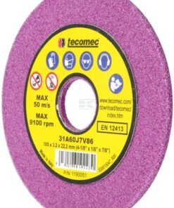 Muela de esmerilado Ø105 mm x 3,2 mm, 22 (1 ud.) 12 Muela de esmerilado Ø105 mm x 3,2 mm, 22 (1 ud.)
