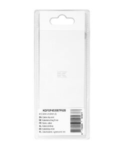 Tope cilíndrico para cable de Ø2,2 mm x 9,5 mm (2 uds.)
