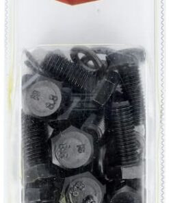 Tuerca y tornillo M10 x 25 mm (16 uds.)