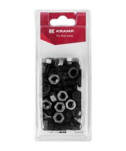 Tuerca y tornillo M8 x 25 mm, 8.8 (25 uds.)