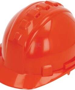 Casco ABS naranja