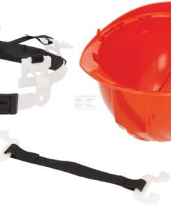 Casco ABS naranja