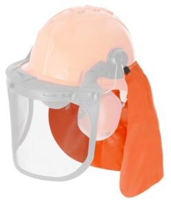 Solapa del cuello naranja