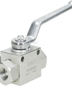 Válvula esfé. 3/2-L - 3/8" BSP