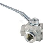 Llave de 3 vías 3/4BSP