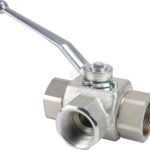 Llave esfér. 3 vías 1 1/4 BSP