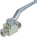 V. esférica 1/4" BSP+Fijación