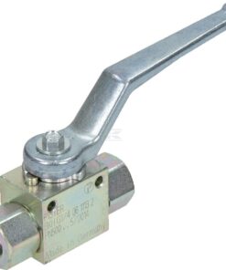 V. esférica 1/4" BSP+Fijación