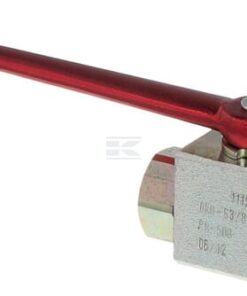 Válvula de bola de dos vías 3/8 BSP palanca de aluminio