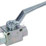 V. esférica 3/8" BSP+Fijación