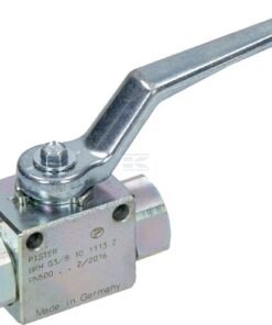 V. esférica 3/8" BSP+Fijación