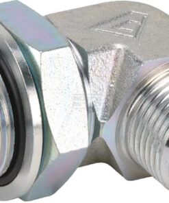 Racor acodado macho (JIC) UNF/BSP 3/4"-3/8"