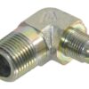 Racor acodado macho UNF/NPT 7/8-1/2