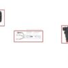 Kit pulverizador de barra de 5 secciones, caja de interruptores