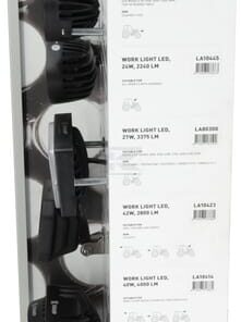 Expositor de venta con LED válido para Massey Ferguson