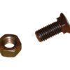 Tornillo arado M12x25 + tuerca