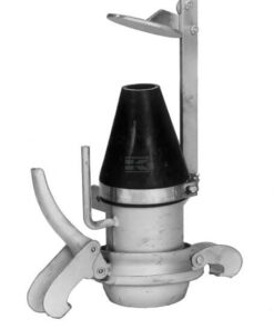 Acoplamiento macho 6", aspersor, Bauer