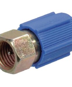 Adaptador  7/16 UNF=1/4" recto baja presión