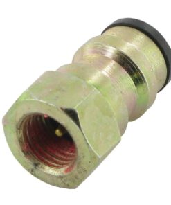 Adaptador 1/4" recto alta presión