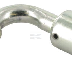 Racor para engastar nº 8, 90° acero