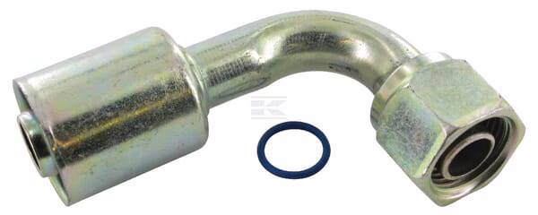 Racor para engastar 90° acero 1 Racor para engastar 90° acero