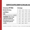 Adhesivo inspección climatización - Alemán 96x66 Kramp
