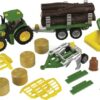 John Deere con set de enganche 9 John Deere con set de enganche