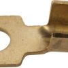 Ring connector, amber, 25mm² 2mm diameter 8mm