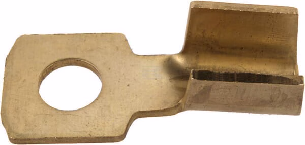 Ring connector, amber, 25mm² 2mm diameter 10mm 1 Ring connector, amber, 25mm² 2mm diameter 10mm