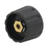 Botón girat. 28mm 1/4" negro 8 Botón girat. 28mm 1/4" negro