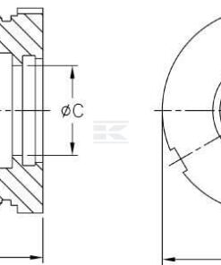 Tuerca cabezal DS25/32 180-00 8 Tuerca cabezal DS25/32 180-00