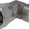 Codo giratorio 11/16" JIC acero inox.