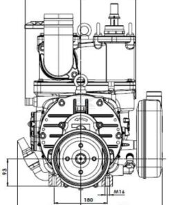 Bomba depresora con accionamiento hidráulico, 13520 l/min, lubricación automática, con lastre Ballast, B.P.