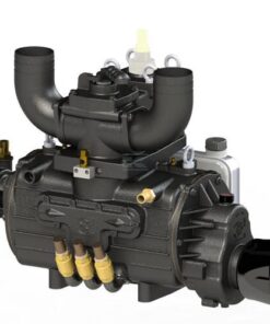 Bomba depresora, 540 rpm 13520 l/min con lubricación automática y lastre Ballast, B.P.