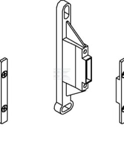 Coupling package for wall mount 3 Coupling package for wall mount