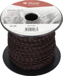 Cuerda de arranque 2,5 mm x 100 m negra