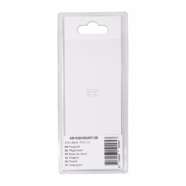Perno de arado M10 x 30 mm, TFCC (12 uds.) 2 Perno de arado M10 x 30 mm, TFCC (12 uds.)