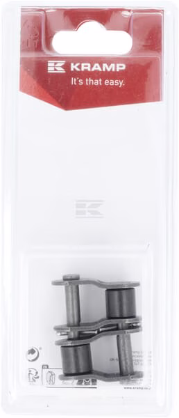 Eslabón de empalme acodado 19 mm x 12B1 (2 uds.) 1 Eslabón de empalme acodado 19 mm x 12B1 (2 uds.)