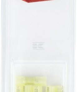 Terminal para cable tipo cuchilla hembra, amarillo 6.3x0.8 mm-4.0-6.0 mm² (6 uds.)