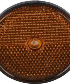 Reflector redondo naranja Ø60 mm (2 uds.)
