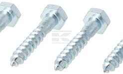 Tornillo para madera M10x60 mm (6 uds.) 10 Tornillo para madera M10x60 mm (6 uds.)