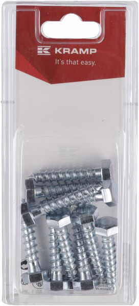 Tornillo para madera M8x40 mm (10 uds.) 1 Tornillo para madera M8x40 mm (10 uds.)