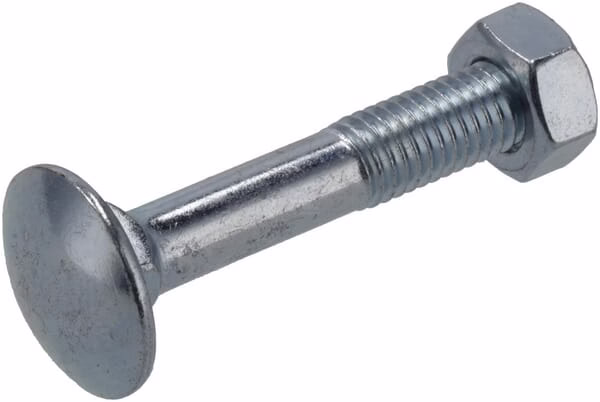 Tornillo carrocero con cuadradillo y tuerca M8 x 60 mm, 4.6 (6 uds.) 3 Tornillo carrocero con cuadradillo y tuerca M8 x 60 mm, 4.6 (6 uds.)