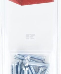 Tornillo cabeza cilíndrica ranurada M5x30 mm (20 uds.)