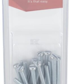 Tornillo cabeza cilíndrica ranurada M5x50 mm (20 uds.)