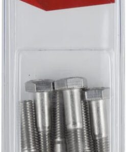 Tornillo acero inoxidable M10 x 50 mm, A2 (6 uds.)